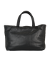 Wide Puffer Tote, &pound;1,200, Handbags, Black, Leather, Back view